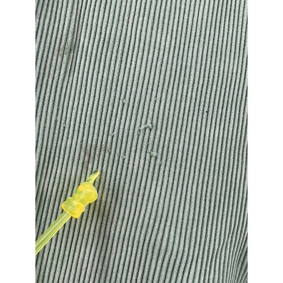 UNBRANDED Women's Green Ribbed High-Rise Pull-On Compression Leggings SZ M - Picture 6 of 10